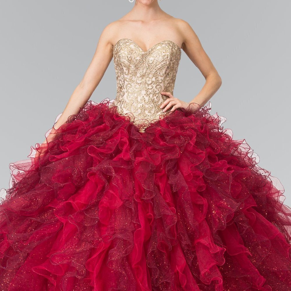Sweetheart Neck Ballgown Evening Dress GSGL2211